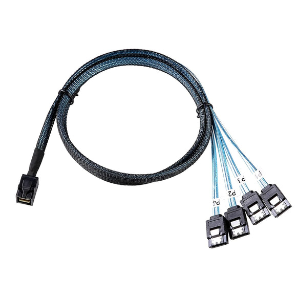 Pi+® (PiPlus®) Mini SAS to SATA Cable