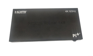 Pi+® (PiPlus®) 1x8 HDMI Splitter, 4K 60HZ 2.0 High Resolutions