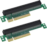 Pi+® (PiPlus®) PCI-E 4X/ 8X/ 16X to 16x Expander Converter Riser Card Adapter Male to Female Expansion PCI-E 16X Extension Card Riser Card Protection Card