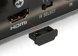 Pi+® (PiPlus®) HDMI Female Protective Cover Dust Plug PP Material for TV, Laptop, Computer, Other Devices (Black)