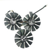 Pi+® (PiPlus®) ASUS Strix GTX 1060 OC 1070/1070Ti/1080/1080Ti/ RX 480/580 replacement fan
