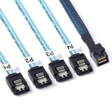 Pi+® (PiPlus®) Mini SAS to SATA Cable