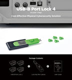 Smart Keeper USB Type B Port Locks with Key