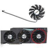Pi+® (PiPlus®) Replacement GPU Fan For Gigabyte GeForce RTX 3070 Ti, 3080, 3080 Ti, 3090 GAMING/EAGLE
