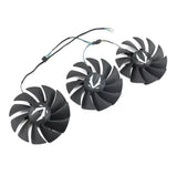 Pi+® (PiPlus®) compatible replacement fans for Zotac RTX 3070Ti 3080 3080Ti 3090 AMP Holo & Trinity