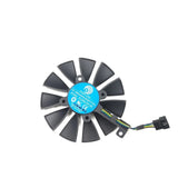 Pi+® (PiPlus®) ASUS Strix GTX 1060 OC 1070/1070Ti/1080/1080Ti/ RX 480/580 replacement fan