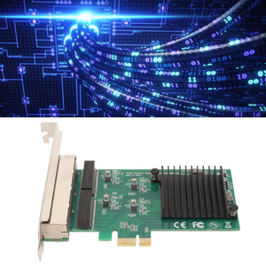 Pi+® (PiPlus®) 4 Port Gigabit Ethernet Card