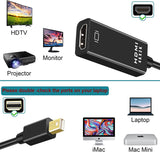 Pi+® (PiPlus®) Mini DP to HDMI Adapter 4K@30Hz