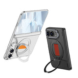 MagSafe Case for iPhone Duo with 360 Degree Kickstand / Finger grip / Magnetic Hinge