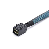 SFF-8643 Internal Mini SAS HD to (4) 29pin SFF-8482 connectors with SAS 15pin Power Port 12GB/S Cable