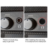 Pi+®(PiPlus®) 3.5mm Rubber Anti-Dust Cover Protector Headphone Jack Dust Plug - 15pcs
