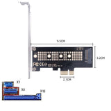 Pi+® (PiPlus®) PCI-E x1 to M.2 NVMe SSD Expansion Card