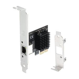 Pi+® (PiPlus®)PCIe Gigabit Network Adapter LAN Ethernet 1 Port RJ45 Network Card-2.5G