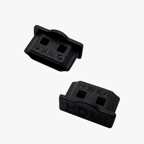 Pi+® (PiPlus®) HDMI Female Protective Cover Dust Plug PP Material for TV, Laptop, Computer, Other Devices (Black)