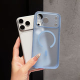 Matte Translucent Magnetic Case for iPhone 18 Pro Max