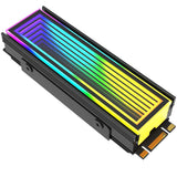 Pi+® (PiPlus®) ARGB M.2 SSD Heatsink–Efficient Cooling & Stunning Aesthetics