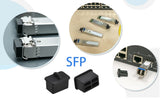 Pi+® (PiPlus®) Dust Covers for SFP/SFP+ Slots with Handle