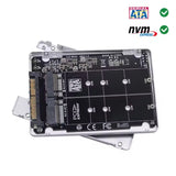 Pi+® (PiPlus®) U.2 SFF-8639 to M.2 nVME Or M2 SATA SSD Adapter Card with Case