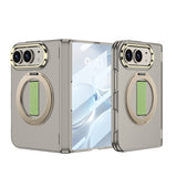 MagSafe Case for iPhone Duo with 360 Degree Kickstand / Finger grip / Magnetic Hinge