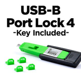 Smart Keeper USB Type B Port Locks with Key