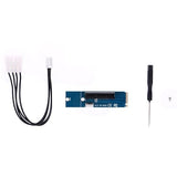 Pi+® (PiPlus®) NGFF M2 to PCI-e 4X 1X Slot Riser Card-PCIE 3.0