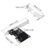 Pi+® (PiPlus®)PCIe Gigabit Network Adapter LAN Ethernet 1 Port RJ45 Network Card-2.5G