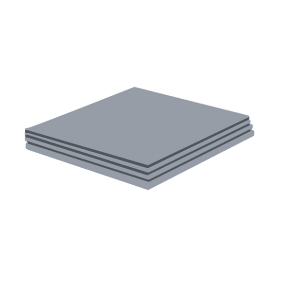 Pi+® (PiPlus®) Thermal Silicone Pad 100 x 100mm - 8w/mk