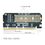 Pi+® (PiPlus®) M.2 NVMe SSD Converter Adapter Expansion Card for PCIe/PCI Express