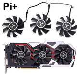 Pi+® (PiPlus®) GPU Replacement Fan Colorful iGame GeForce GTX 1060 6GB GTX 1070Ti GTX 1080 GTX 1050