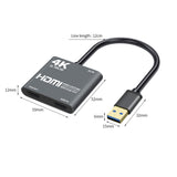 Pi+® (PiPlus®) 4K HDMI to USB 3.0 Video Capture Card Converter Adaptor