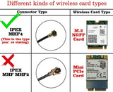 Pi+®(PiPlus®) Wifi Antenna Dual Band 2.4ghz 5.8ghz Rp-sma Router For Pci-e wifi card-8dBi