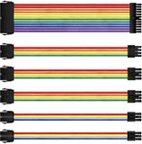 Pi+® (PiPlus®)ATX 1x24-Pin/1x4+4-Pin EPS/2x6+2-Pin-PCI-E/2x6-Pin PCI-E Extension Cables