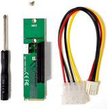 Pi+® (PiPlus®) M.2 M (M2) Key NGFF to PCI-E 4X Adapter  v1.0