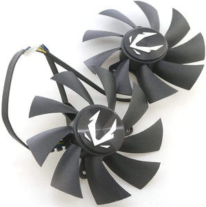 Pi+® (PiPlus®) GPU Replacement Fan For ZOTAC RTX 2060 AMP GTX1660ti 1660 Super