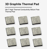 Pi+® (PiPlus®) 40W/m.k 3D Graphite Thermal Pad