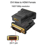 Pi+® (PiPlus®) Bi-Directional DVI Male to HDMI Female Converter (24+1)