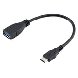 Pi+® (PiPlus®) Type C 3.1 Male to USB Type A Male 3.0 OTG Cable Adapter