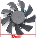 Pi+® (PiPlus®) GPU Replacement Fan for ZOTAC GTX 1060 Mini 950 960 1060 Graphic Card