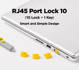 Smart Keeper RJ45 Port Locks with Key