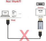 Pi+® (PiPlus®) Display Port Source to HDMI Sink Displays 4K@60hz Ultra HD Converter Adapter