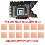 Pi+® (PiPlus®) GPU VRAM Heatsink Copper Shim For Graphics Card Memory