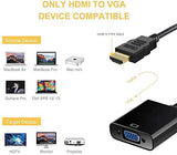 Pi+® (PiPlus®) HDMI to VGA Gold-Plated Adapter (Male to Female)