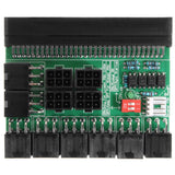 Pi+®(PiPlus®)12 Ports Power Supply Breakout Board Adapter For DPS-1200FB 750/1200W Mining PSU