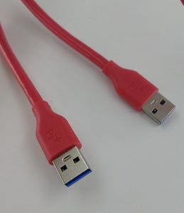 Pi+® (PiPlus®)-USB 3.0 Type A Male to Type A Male Cable For Data Transfer-1meter