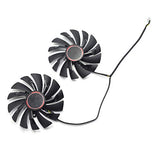 Pi+®(PiPlus®) GPU Replacement Fan for MSI GTX 1080 GTX 1070 GTX 1060 RX 580 RX570 Armor