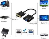 Pi+® (PiPlus®) DVI to VGA Male to Female Adapter