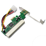 Pi+® (PiPlus®) PCI-E X1 X4 X8 X16 to PCI Bus Riser Card Adapter Converter