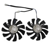 Pi+® (PiPlus®) GPU Replacement Fan For MSI Geforce GTX1050Ti GTX 1050 Ti 4GT-OC