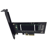 Pi+® (PiPlus®) M.2 PCIe NVMe Converter Adapter Expansion Card with Heat Sink