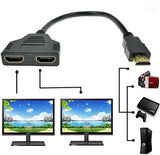 Pi+® (PiPlus®) HDMI Splitter 1 in 2 Out 1080P with High Speed HDMI Cable